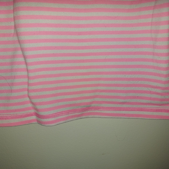 Lululemon Pink Stripe Power Y Tank - Picture 3 of 7
